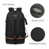 JINNUOLANG Professional Digital SLR Camera Backpack Large Photography Bag Tripod Holder Waterproof Rain Cover Outdoor Hiking