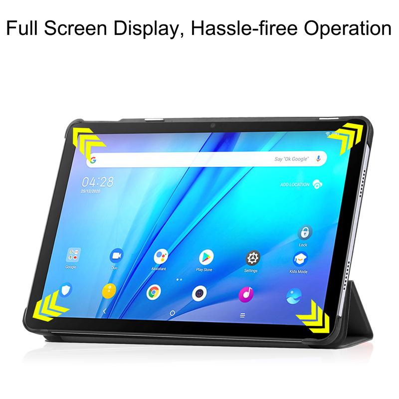 For TCL Tab 10s 9080G 10.1 Inch 2021 Tablet Case Kids Magnetic Folding Smart Cover Funda for TCL 10 9081X 10.1inch Tablet Cover