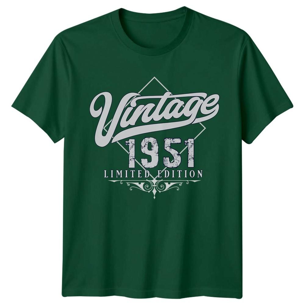 Vintage 1951 Limited Edition 75th Birthday Unisexs TShirt Gift