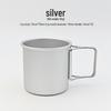 Aluminum Alloy Foldable Camping Mug for Hot Drinks