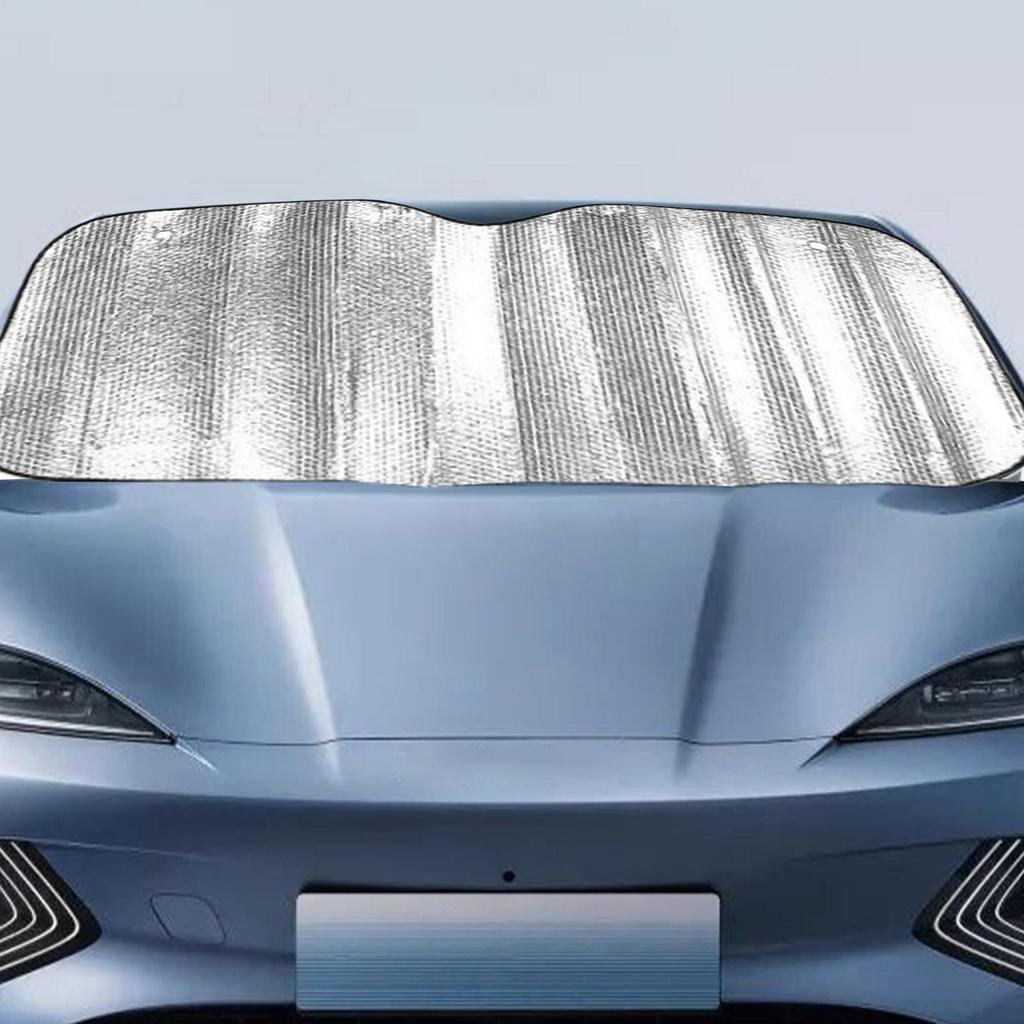 Автомобильный солнцезащитный козырек на лобовое стекло Автомобильная защита от солнца и теплоизоляция Складной козырек Защищает от УФ для компактных автомобилей