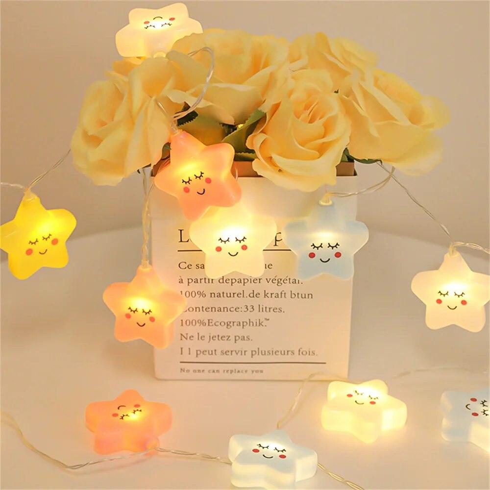 3M 20 LED Star Light String USB Powered Night Light For Birthday Party Atmosphere Decoration Lighting