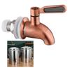 Stainless Steel Spigot For Wine Beer Kegs Easy Installation Universals Fit Leak Resistant Flows Adjustment Faucet Tap