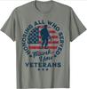 Honoring All Who Served Thank You Veterans Day US Veterans pattern design100 cotton Oneck casual printed Unisexs Tshirt
