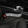 Автомобильное сиденье Gap Crevice Storage Box Crystal Drink Cup Gap Holder Organizer Phone Cup Bottle Holder Bling Car Accessories for Woman