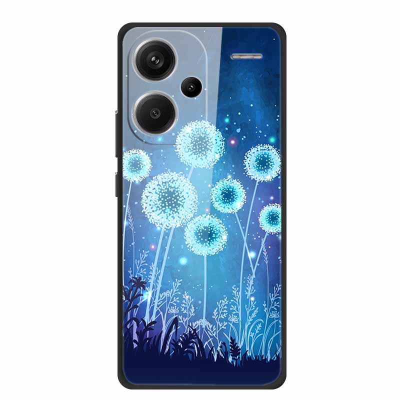 Яркий Жесткий Чехол для Xiaomi Redmi Note 13 Pro+ Роскошный Funda Xiaomi Redmi Note13 13 Pro Plus Задняя Крышка Телефона из Закаленного Стекла