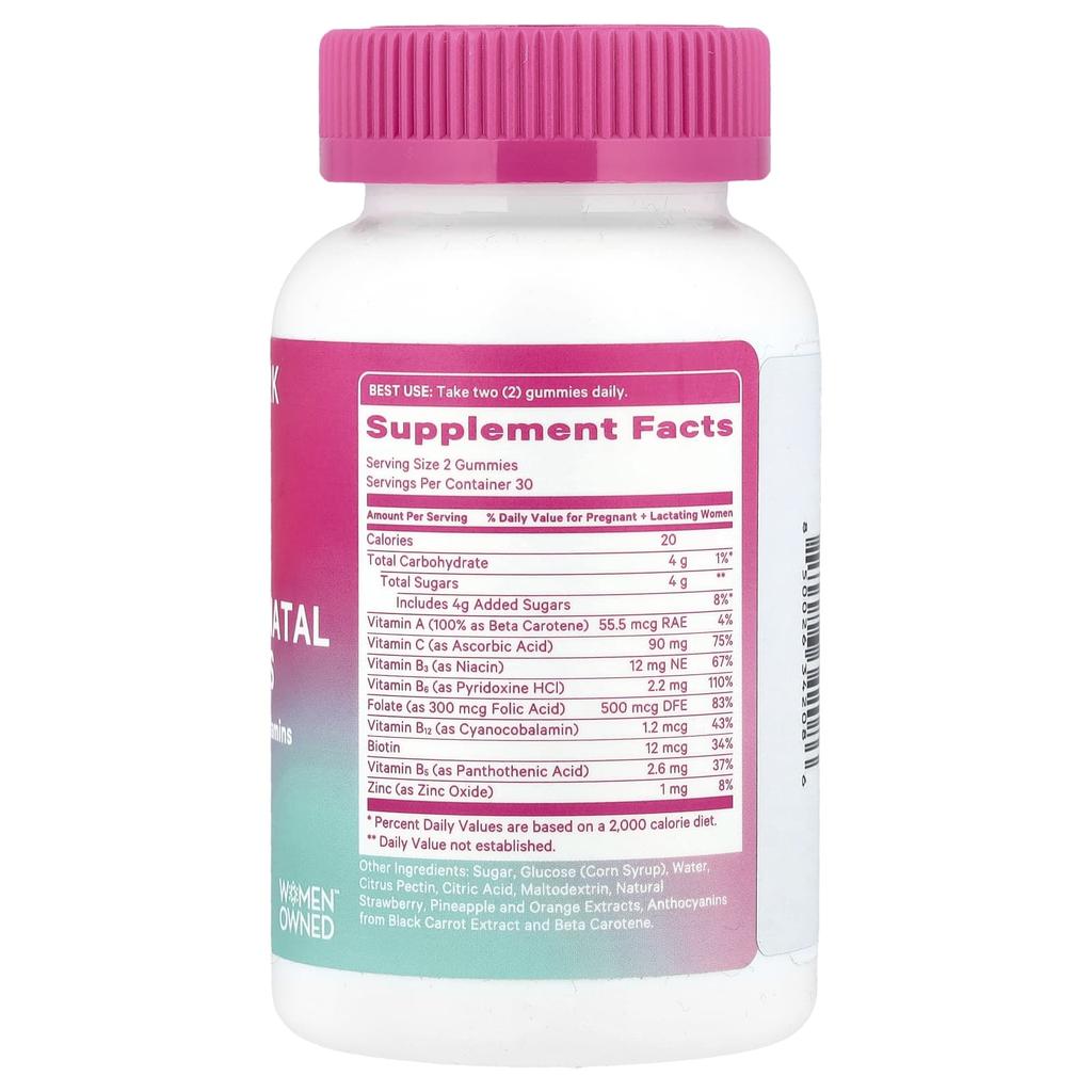 Total Postnatal Gummy Jelly, Assorted Fruits, Gummy Jelly 60 Pieces