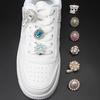 Shoe Charms for Sneakers Shoelaces Clips Buckle Decorations Rhinestones Pearl Gem Casual Flower Fashion Shoes Accessories 1 PCS
