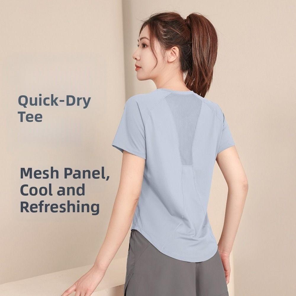 Short-Sleeved Fitness Clothes Breathable Fabric Yoga Clothes Yoga Practice