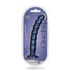 Ouch! - Silicone G-Spot Dildo with Beads - 20.5 cm