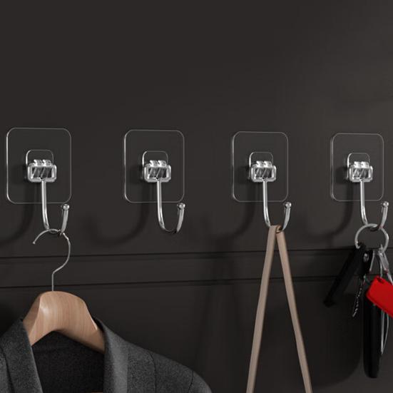 20 шт. Настенные крючки Вешалки для полотенец Сильные несущие водонепроницаемые