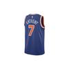 Nike Баскетбольная майка без рукавов NBA Knicks, Fan Edition, No.. 7 Мужские топы Anthony синего цвета 864495-497