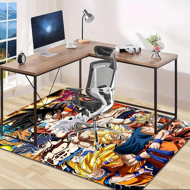 1pc Dragon Ball2 Design Area Rug - Non-Slip, Soft & Cozy Floor Mat for Living Room, Bedroom, Office - Indoor/Outdoor Decorative Carpet