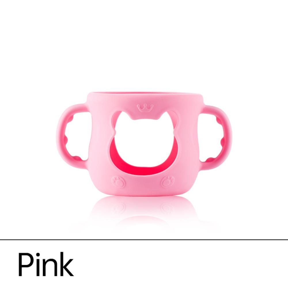 С ручками чехол для детской бутылочки противоударный держатель для детской бутылочки портативные силиконовые рукава кормление