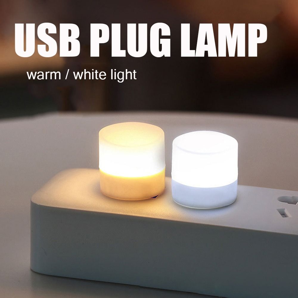 Супер яркая светодиодная лампа USB с вилкой Портативная мини-книжная лампа для компьютера