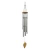 Wind Chimes 6pcs Aluminum Tubes Chimes Simple European Style Windbells Melodious Soothing Sound for