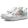 Li Ning Mici Pro удобные универсальные теплые нескользящие низкие кроссовки для скейтбординга мужские кроссовки белые серые AGCR313-5