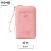 New Passport Folder Ticket Storage Document Bag Zipper Long Wallet Multifunctional Travel Passport Bag