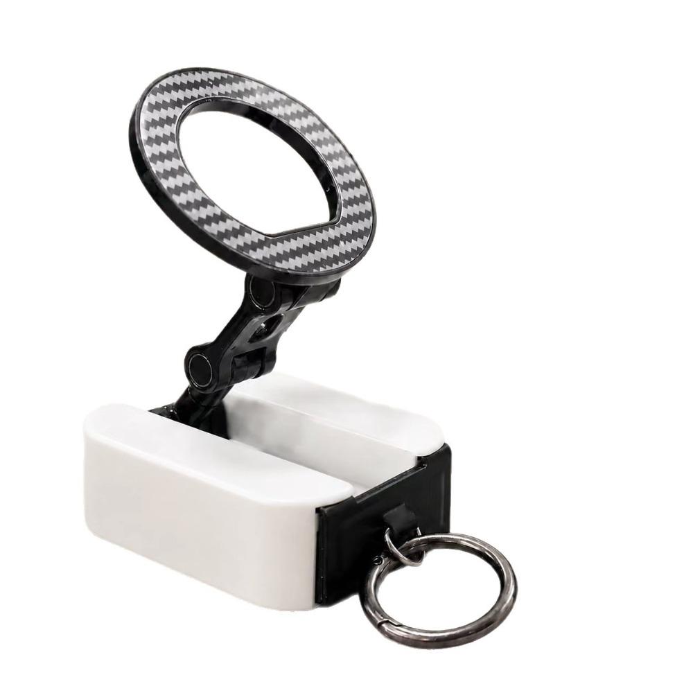 Rotatable Magnetic Phone Holder Foldable Phone Stand Pocket-Sized Car Phone Holder Travel
