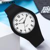 Fashion Sanda Ladies Students Quartz Soft Silicone Strap Dress Simple Wrist Watch Sport 5bar Waterproof Relogio Feminino