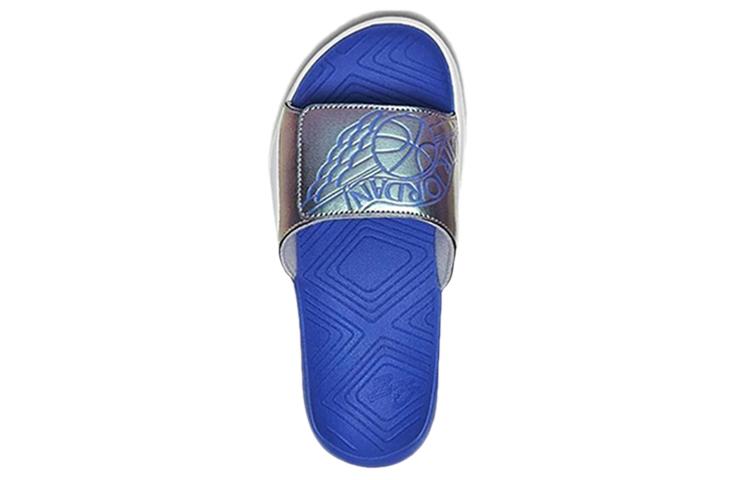 Шлепанцы Air Jordan Hydro 7 'Wings Grey Royal' Gs AA2516-007