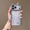 Защитный чехол из гальванизированной смолы для Apple iPhone 17/16 Pro Max/15/14 с дизайном из страз, противоударный