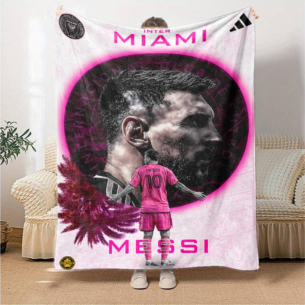 Argentina World Champions Celebration Blanket Soft Warm Cozy Suitable for Chair Couch Bed All-Season Use Playful Design Gifts For Family Or Friends