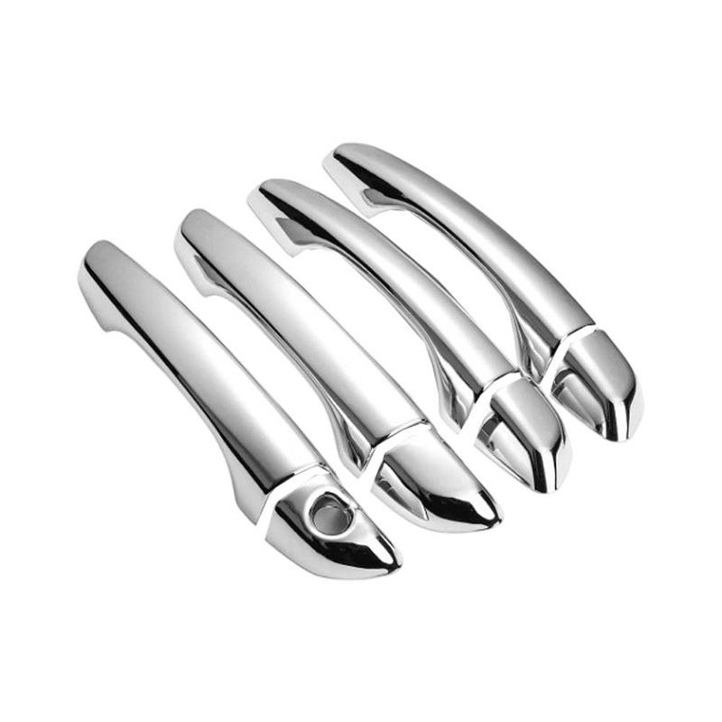 Car Decoration Door Handle Cover For Citroen C4 Picasso Grand C4 Picasso 2014- Cars Accessories Styling Upgrade