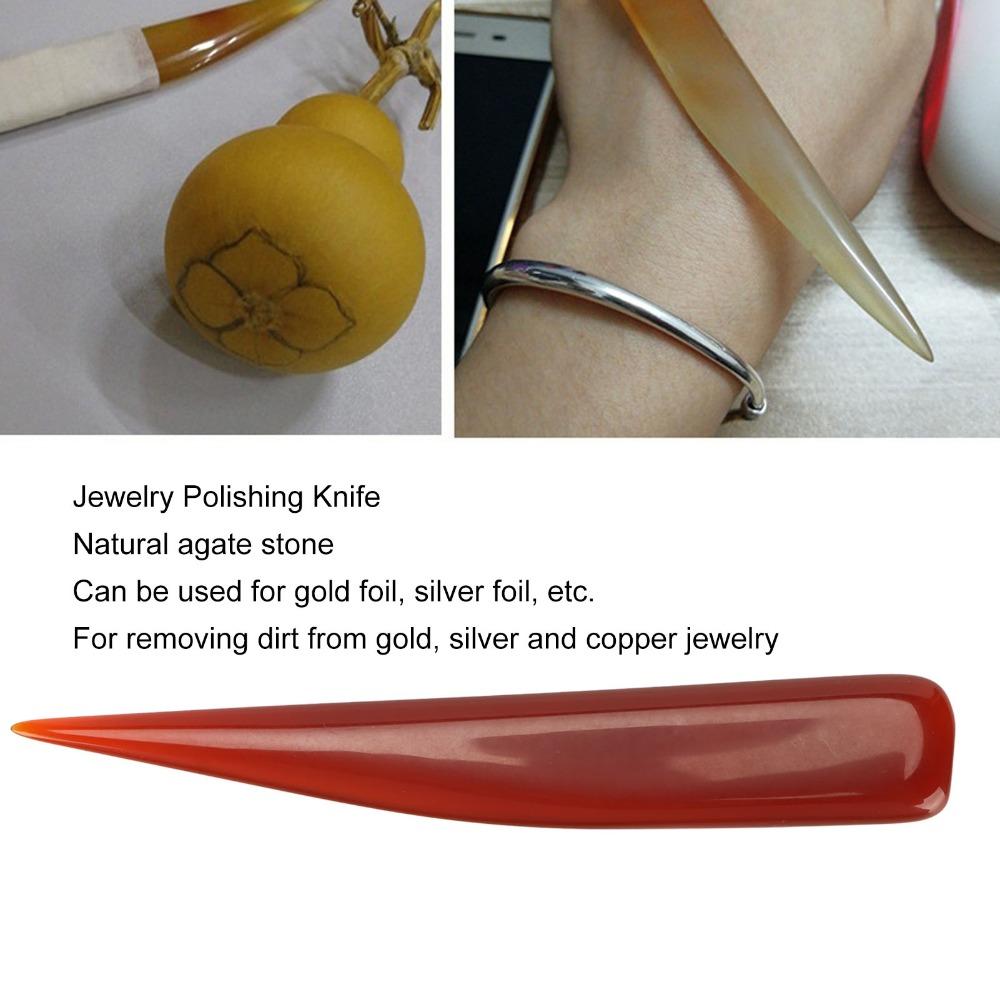 Glossy Finish Jewelry Polishing Tool Multiple Sizes Burnishing Tool Agate Burnisher Craft Work
