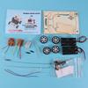 Tech Mini Wireless Remote Control Racing Car Kit for Students - DIY Model for Competitions and Teaching Aids
