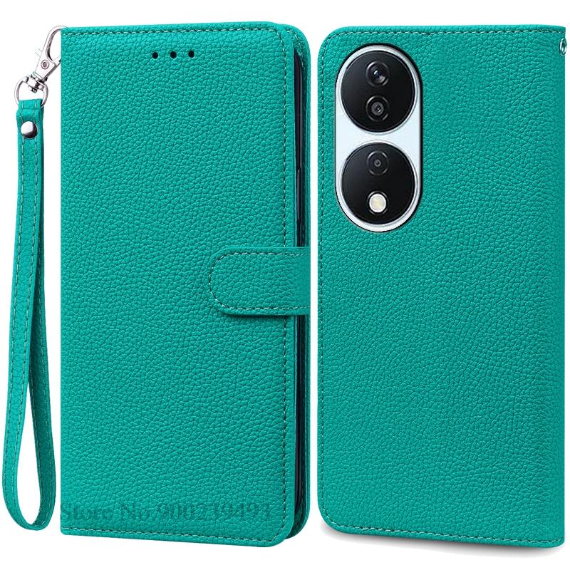 Чехол-кошелек для Honor 90 Smart Case, кожаный флип-чехол, чехол-книжка для Honor 90 Smart 5G, мягкий силиконовый чехол-книжка Fundas