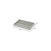 MUJI Stackable Velour Case for Necklaces / Acrylic Case, Gray, 235cm (W) x 155cm (D) x 25cm (H),