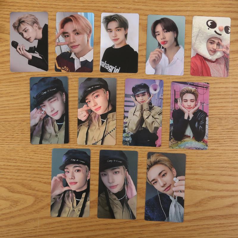 Straykids Maxident Mmt Бонусные Фотокарточки Официальные В том же стиле Идол Ломо Коллекционные Карточки Для Коллекции Фанатов Подарок Подходит для Детей Развлекательные Веселые Игры