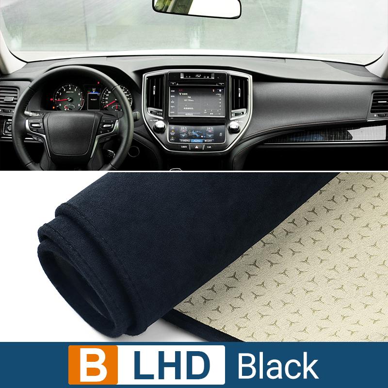 Чехлы на приборную панель автомобиля, избегайте света, козырек от солнца, анти-УФ-ковры, нескользящие коврики для Toyota Crown S210 2013 2014 2015 2016 2017