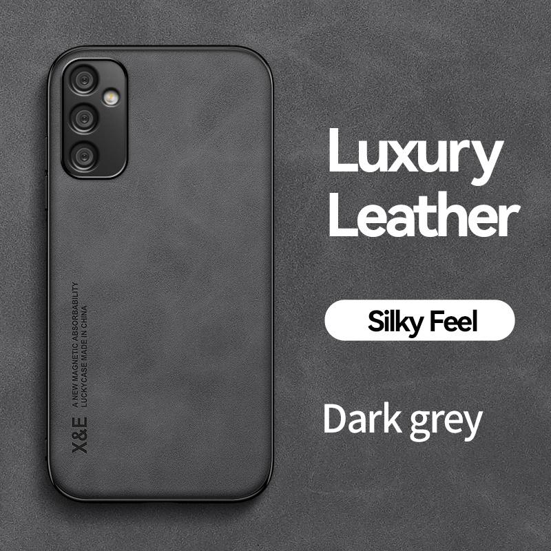 Для Samsung Galaxy A05S A05 A15 чехол роскошный кожаный магнитный держатель чехол для Galaxy A 05 15 05S мягкий силиконовый противоударный чехол