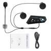 Motorcycle Helmet Headset Bluetooth 5.0 Voice Control Motorcycle Wireless Hands-on Talking Headset Waterproof For Skiing Riding