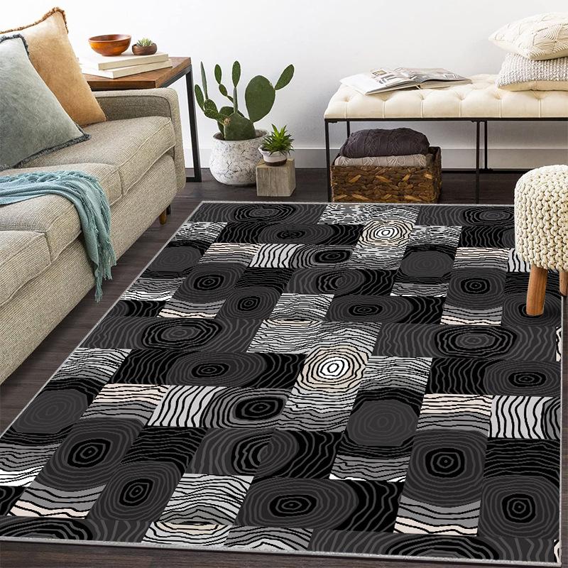 Ковер в скандинавском стиле для гостиной, американский кофейный столик, диван, спальня, этнический стиль, домашний напольный коврик