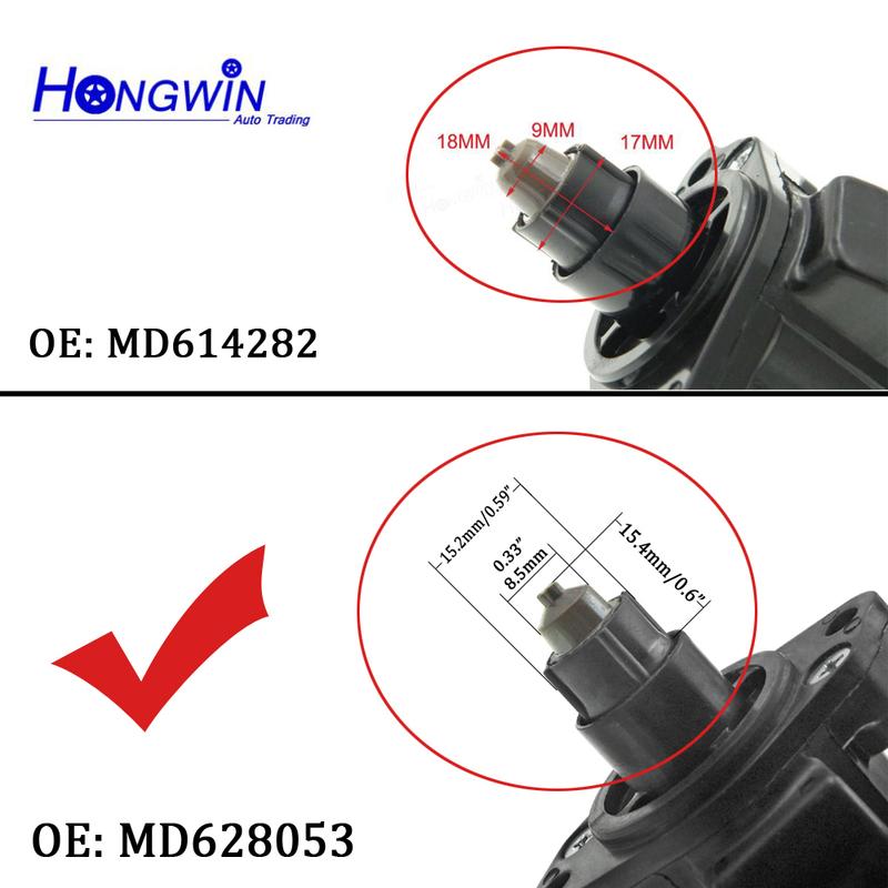 Idle Speed Air Control Valve For Mitsubishi 3000GT Dodge Pickup Truck 3.0L V6 Kia Sorent MD628053 MD614381 35104-33140 MD614380