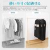 [.co.jp Exclusive] TITIROBA Clothing Covers, 10cm Gusset, Non-Woven Fabric, Suit Cover, Storage Cover, Insect Repellent Pocket, Zippered Bottom Closur
