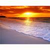 Diamond Painting Embroidery Cross Stitch Sunset Landscape Seaside Full Round Mosaic Decor For Home 30x40cm/12x16inch