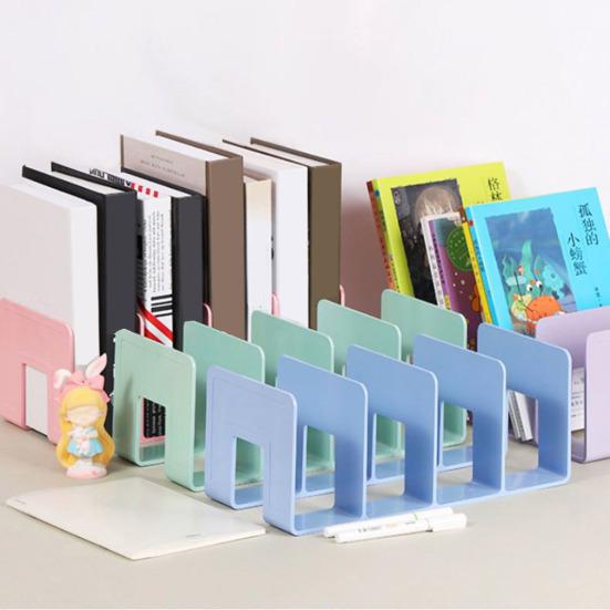 2 шт. вертикальная полка для хранения книг, полка с гладкими краями, без заусенцев, прочная несущая книга