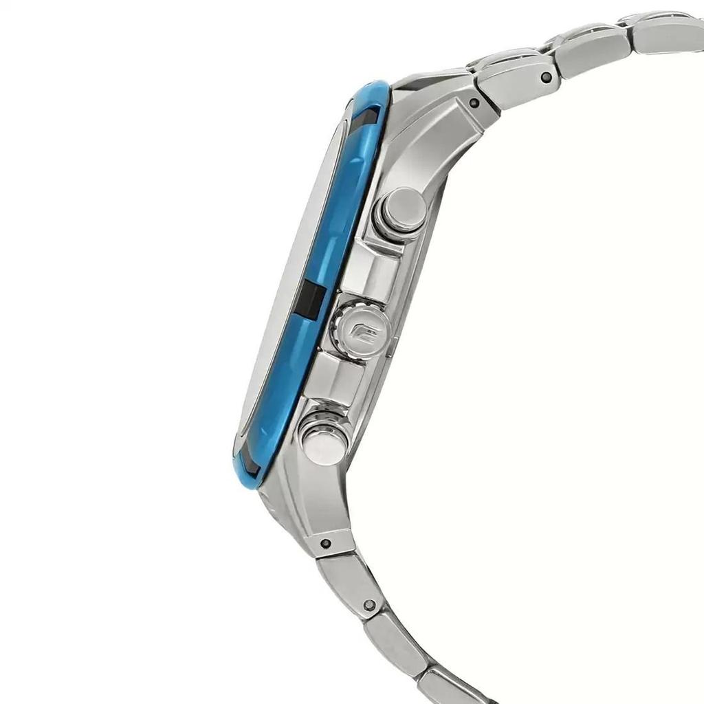 Мужские серебристые часы с хронографом, Silver Chronograph Men's Watch,  Casio