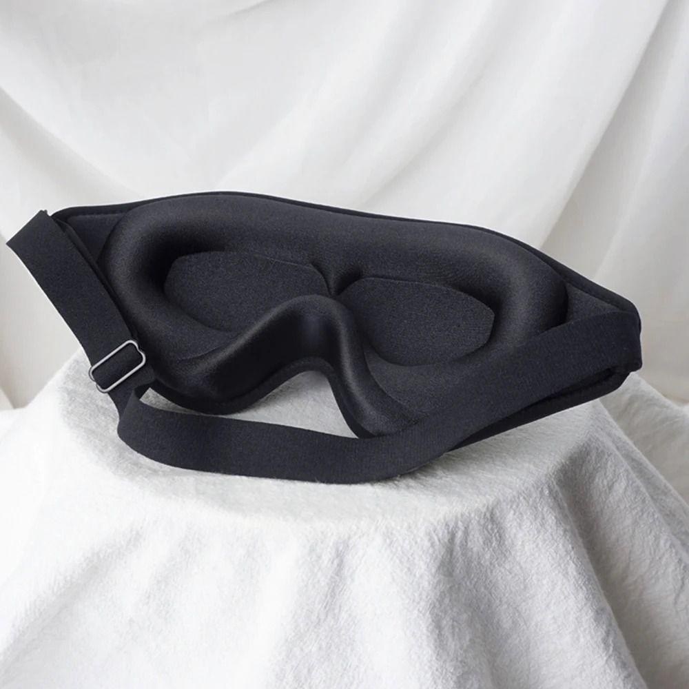 Deep Contoured 3D Sleep Eye Shade 3D Blindfold Eyepatch Eye Cover Side Sleepers