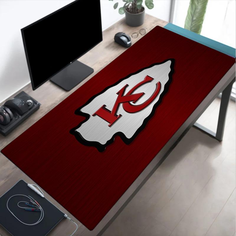 Kansas City Chiefs Helmet Mouse pad Mouse pad, Gaming Mouse Pad, keyboard pad, Desk Decor for computer notebook Fan Gift Birthday Gift