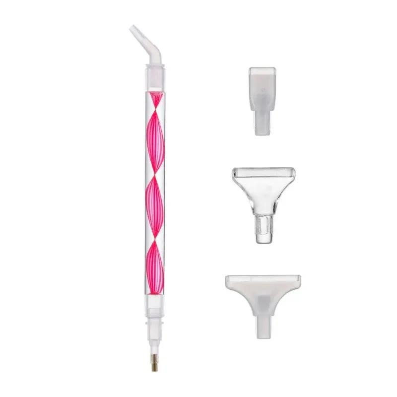 5D Алмазная ручка для рисования Спиральный цветок Ручки для сверления смолой Алмазная ручка для рисования DIY Поделки Вышивка крестом Аксессуары для рисования