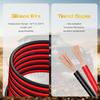 20V Jumper Cables Adapter For Dewalt- 2FT 8AWG Purple Copper, Large Clamps, Portable Battery Starter Auto Booster Cables For Cars/Lawn Mower/Tools,