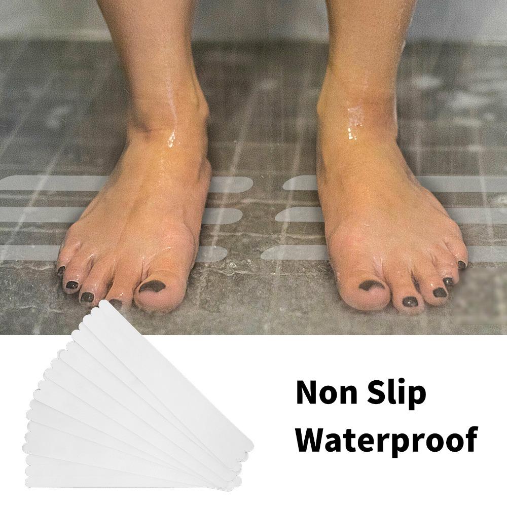 24 PCS Self Adhesive Non Slip Sticker PEVA Bathtub Sticker Bathtub Shower Floor Stairs Kitchen
