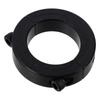 Black Shaft Collars Carbon Steel Ring Collar Separated Hole Retaining Clamp  Industrial Automation