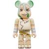Игрушечные фигурки Medicom Bearbrick по аниме Senku Ishigami Gen Asagiri, каждая примерно 70 мм, в сборе. BE@RBRICK "Доктор. Камень и набор из 2 предметов, высокие, без масштаба.