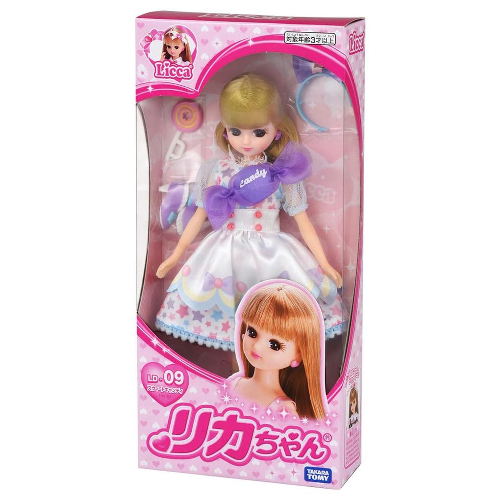 TAKARA TOMY Кукла Милая кукла Play House Toy Ages "Licca-chan LD-09 Candy" Dress-up 3+